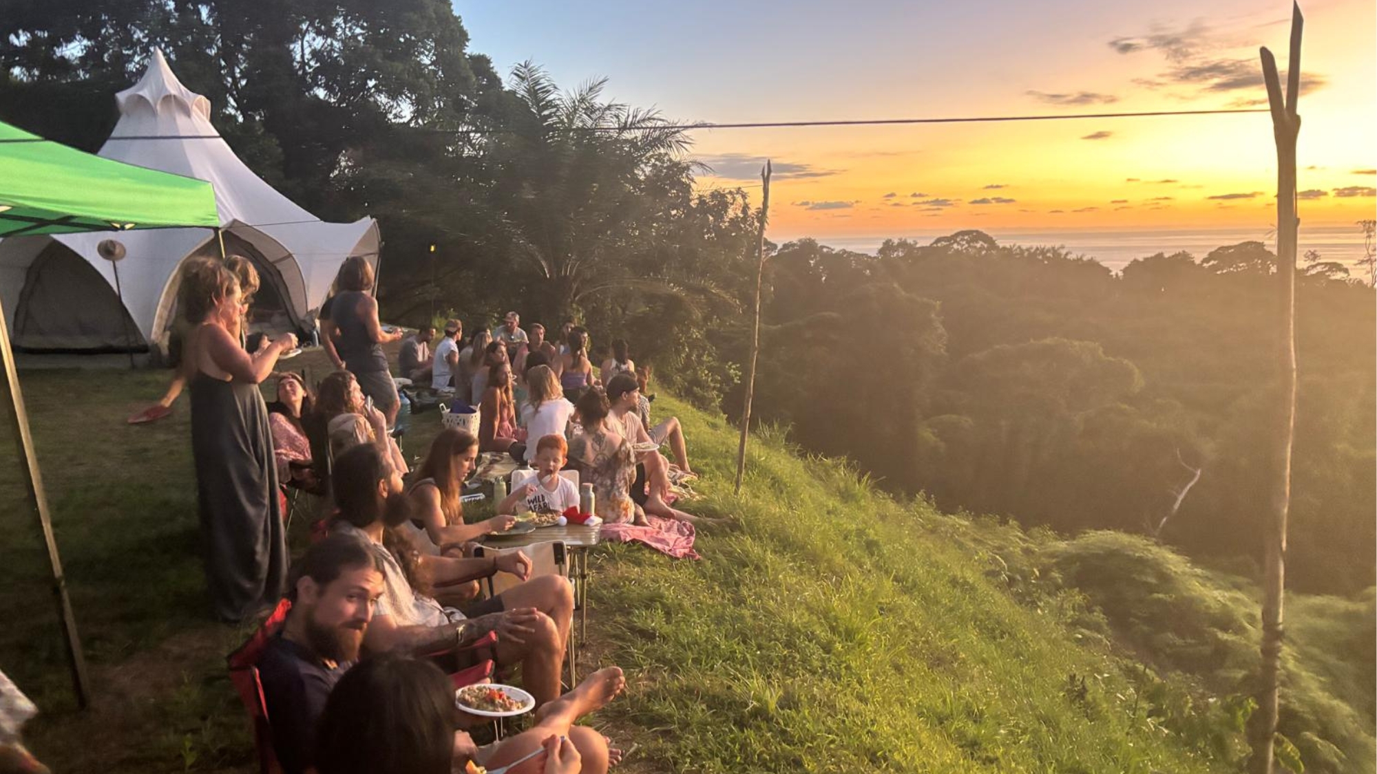 Full moon party at Amora Regenerative Community